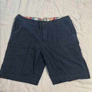 Lucky Brand Dark Blue Flat Front Shorts